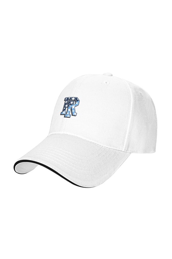 Uri University Of Rhode Island Rams4 Casual Sandwich Baseball Cap Adjustable For Men For Women