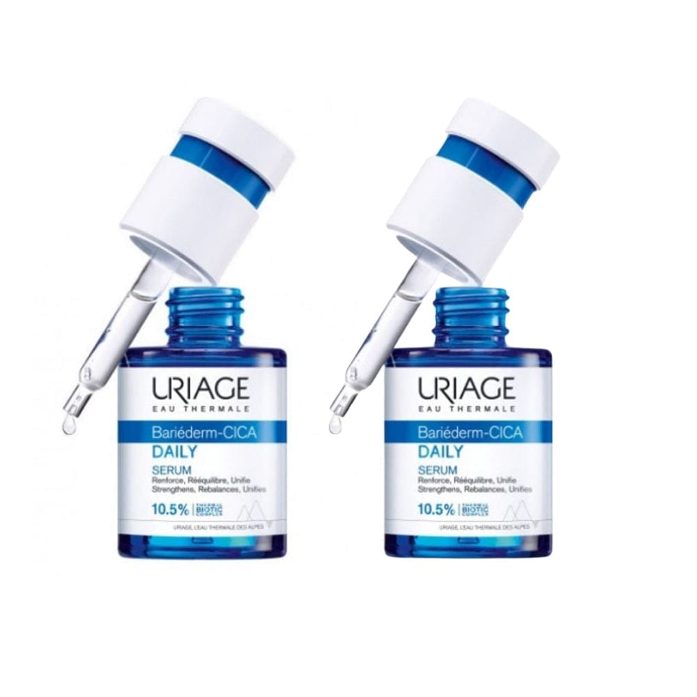 Uriage Bariederm-Cica Serum for Sensitive Skin Types 30 ml 2 Pack