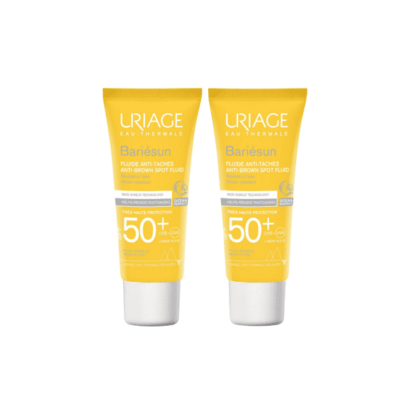 Uriage Bariesun SPF50+ Anti Brown Spot Fluid 40 ml 2 Pack