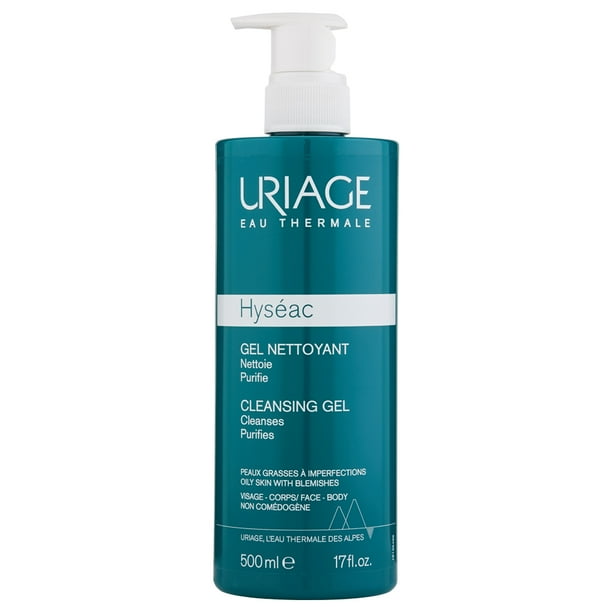 Uriage Hyseac Cleansing Gel 500ml 17oz