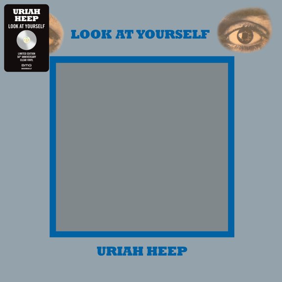 Uriah Heep Look At Yourself LP clear vinyl