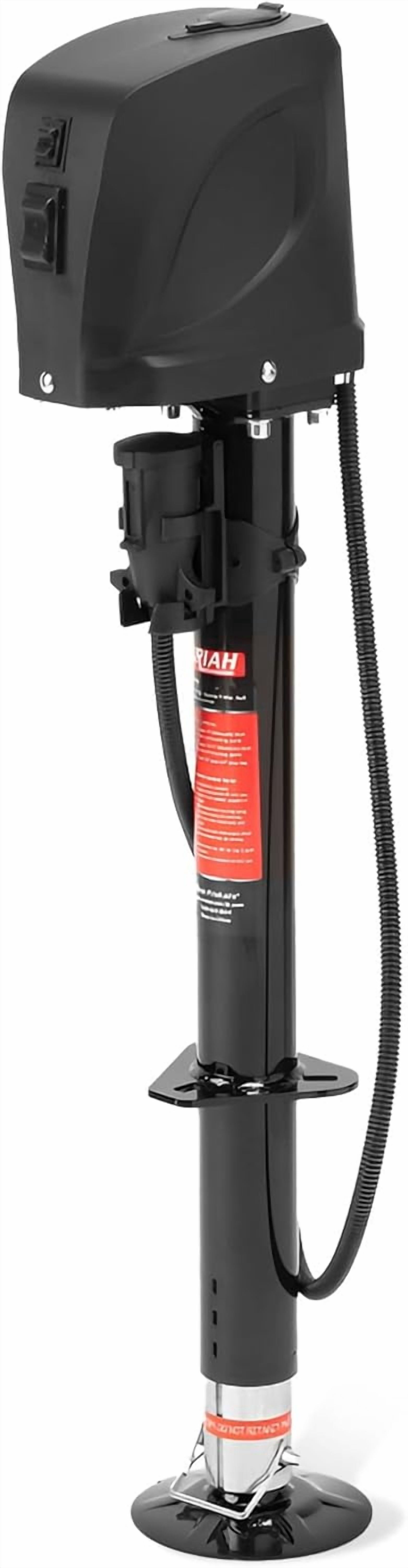 Uriah Products 12V DC Electric Trailer Jack | 5,000 Lbs Lift Capacity, with 7-Way Connector | Heavy-Duty Stabilizer for RV, Boat, Utility, and Off-Road Vehicles