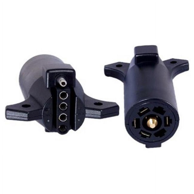 Uriah Products UE725000 RV Trailer Connector Adapter, 7Way to 5Flat