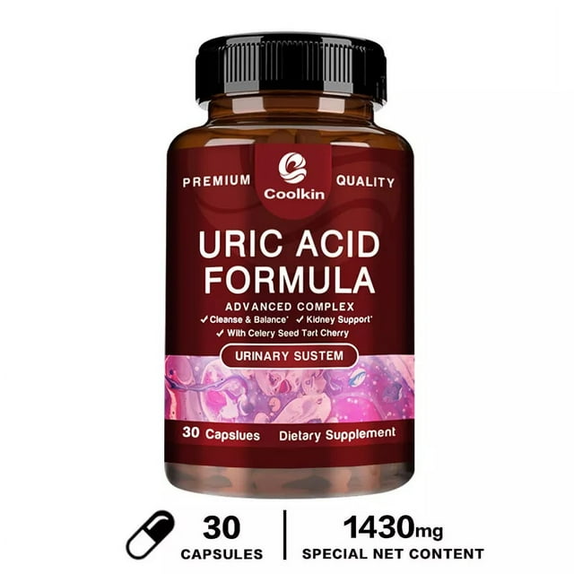 Uric Acid Formula Tart Cherry, Milk Thistle, Cranberry Urinary