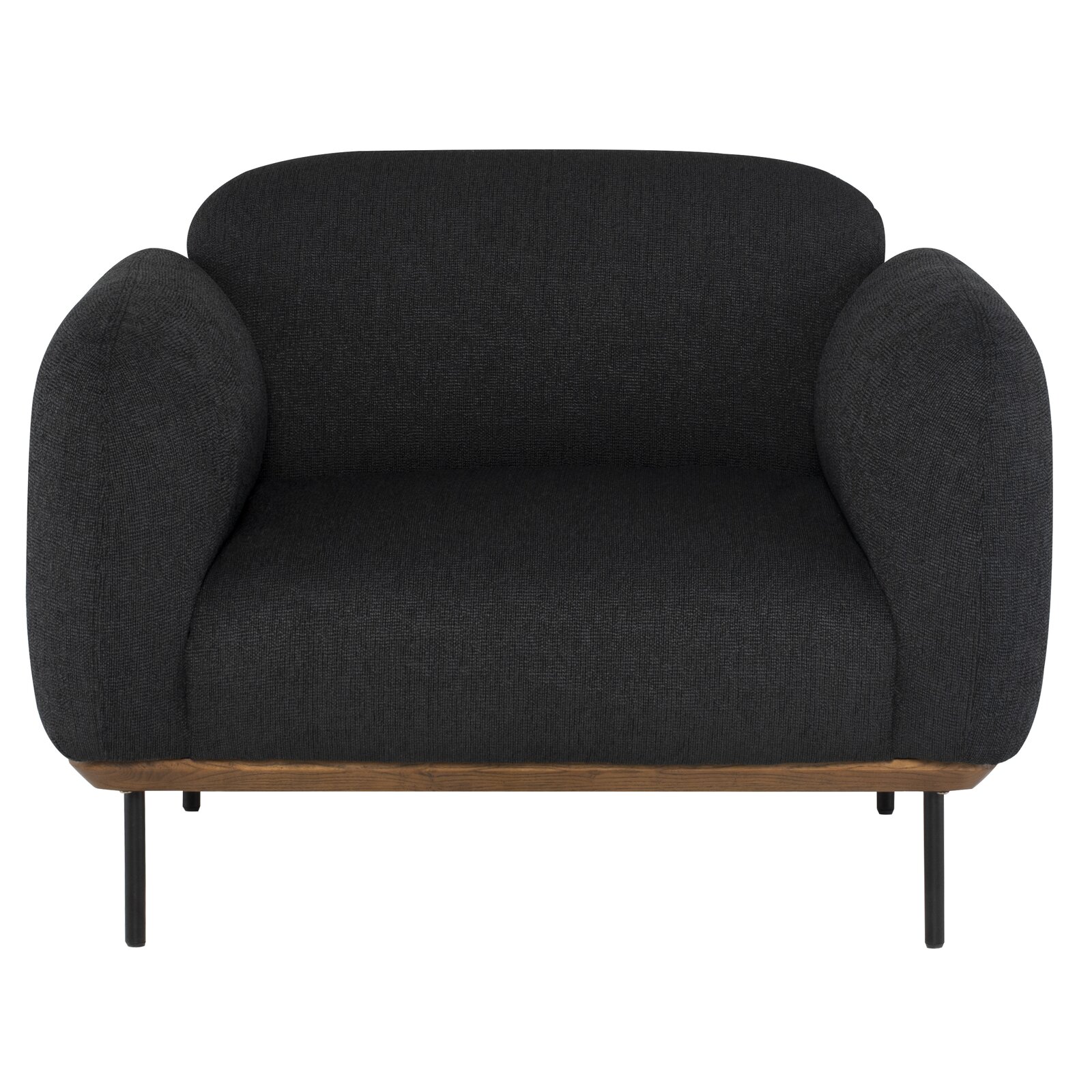 Uriel Armchair Swivel No Arm Type Round Arms Walmart