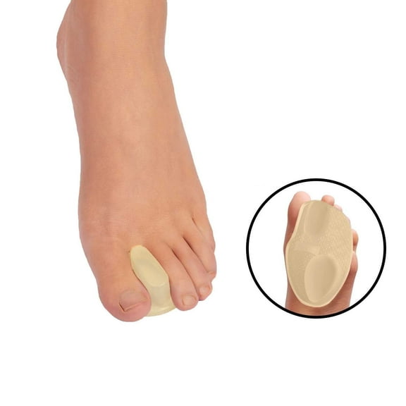 Uriel Hallux Valgus Bunion Separator Cushion, Toe Separator and Metatarsal Cushion, 2 Piece