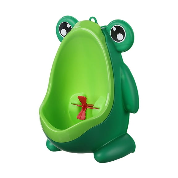 Urinal for Potty Training, Attractive Shape, Powerful Suction Cups, Easy to Clean, Encourages Independence, Includes Hook and Brush, Fun Design Ideal for Bathroom Use