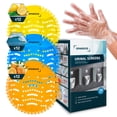 thumbnail image 1 of Urinal Screen Deodorizer (36 Pack) - Urinal Cakes - Fresh 3d Wave Anti-Splash - Odor Protection for Toilets in Bathroom Office Stadiums Schools with Free Gloves - 12pcs Blue 12pcs Lemon and Orange, 1 of 9