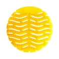 thumbnail image 1 of Urinal Screen Deodorizer, Anti-Splash & Long-Lasting Fragrance Urinal Cakes, 10 Pcs Urinal Pads Fits to All Toilets (Yellow), 1 of 4