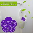 thumbnail image 1 of Urinal Screen Deodorizer Mat, Flower-Shaped Anti-Splash Urinal Pad with Long-Lasting Fresh Scent for Bathroom Odor Control and Hygiene Maintenance, 1 of 4