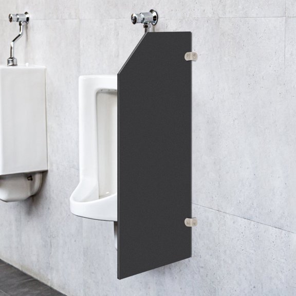 Urinal Screen Toilet Partition, Wall-Mounted Men Urinal Partition Screen, Urinal Partition Divider Screen