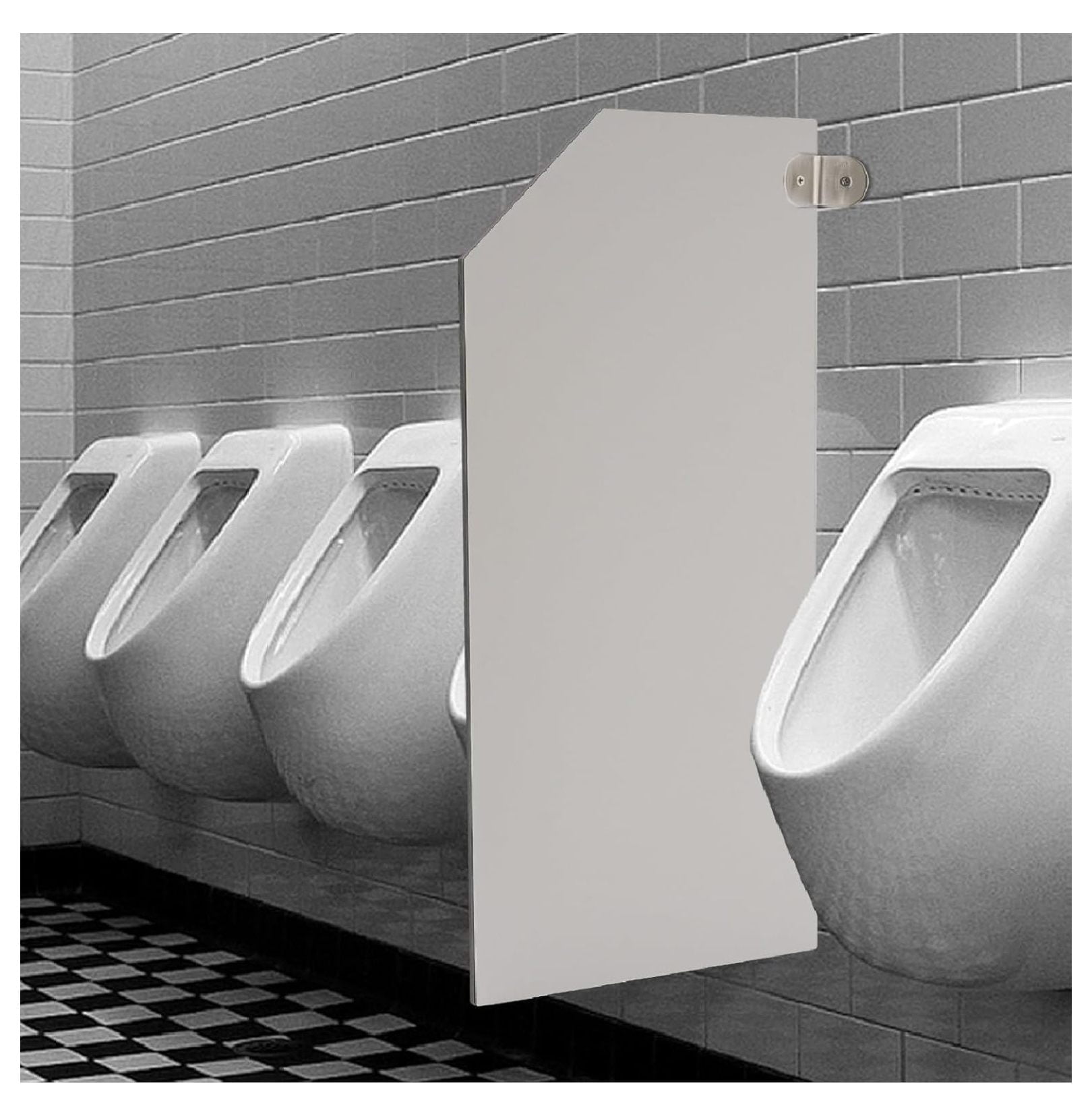 Urinal Screen Toilet Partition,Wall-Mounted Men's Urinal Privacy Screen ...