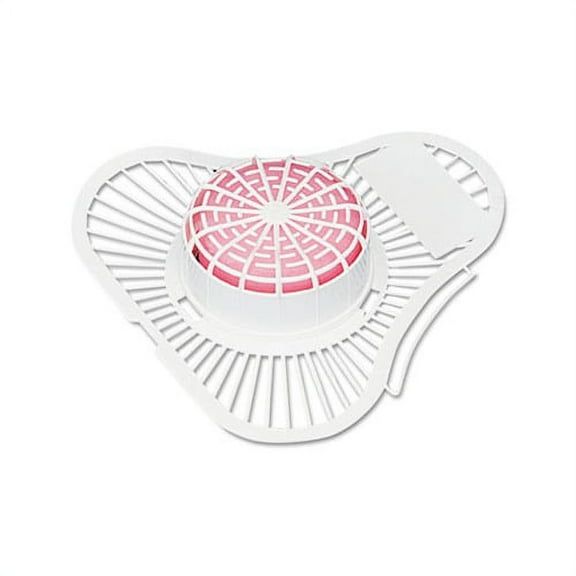 Urinal Screen w/ Para Deodorizer Block Cherry, 12/Box