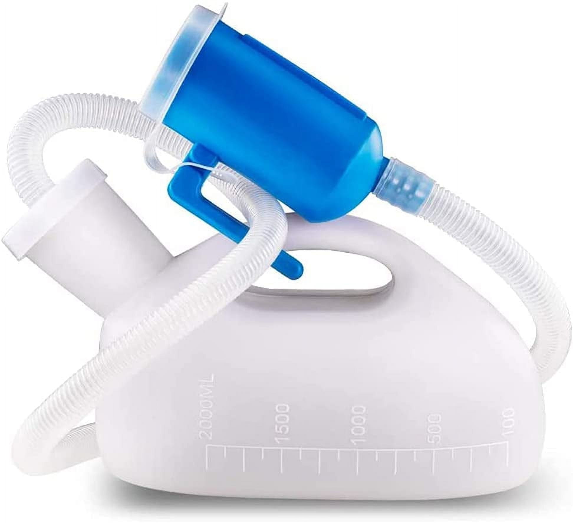 Urinals for Men, Male Urinals with Lid Spill Proof Reusable, Portable Urine Bottle Pee Container Cup for Camping Car Traveling Toilet \u0026 Hospital Elderly Bedridden Patient