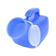thumbnail image 1 of Urinals for Men - 32oz/1000mL Plastic Mens Bedpan Bottle with Screw-on Lid - Spill Proof Urinary Chamber - Male Portable Travel Pee Bottles - 1PC, 1 of 5