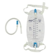 Urinary Leg Bag Easy Tap Anti-Reflux Valve Sterile 950 mL Vinyl, 2/Pack