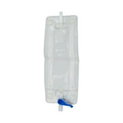 Urinary Leg Bag Hollister Anti-Reflux Valve Sterile 562 mL Vinyl, 2 per Pack