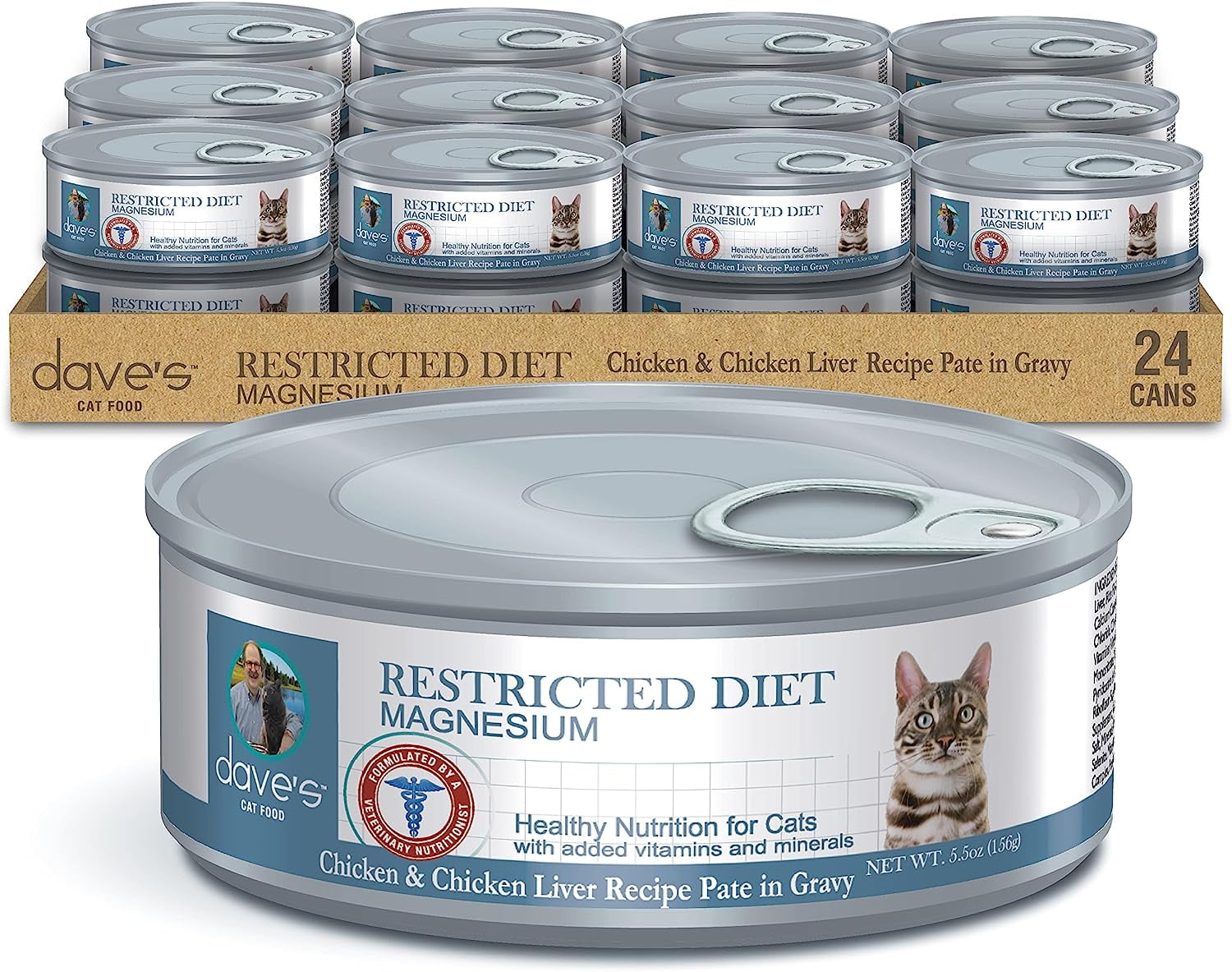 Urinary Tract Cat Food Wet (Chicken Pate in Gravy), Non-Prescription ...