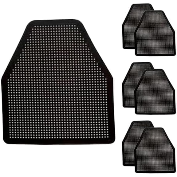 Urine Absorbent & Odor-Control Splash Pad for Urinals for Men Bathroom Mat for Smell Removal, Non-Slip Bathroom Mats, - Urinal Pads - 17.5 x 20.5 Inches Pack of 6$$Home Decor, Kitchen, & Other