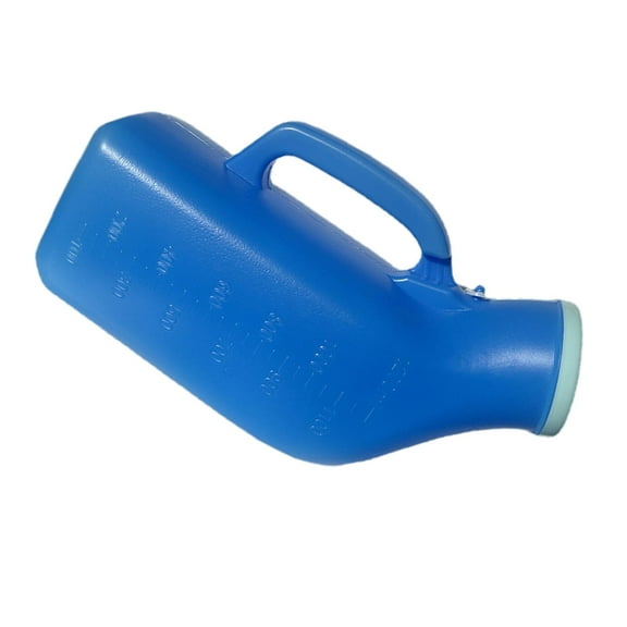 Urine Bottle Elderly Portable Urination Lightweight Toilet Urinal Blue