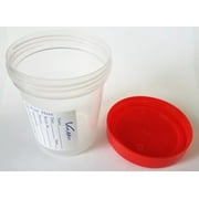 Urine Collection Container Sterile Sample Specimen Bottle Cup 120 ML, 6 Pcs NEW
