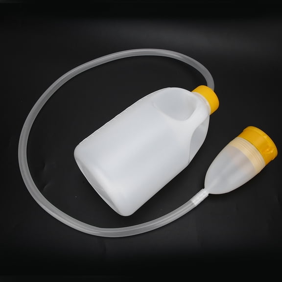 Urine Collector, Home Hospital Male Pee Bottle Urinal Pot With Pipe For Bedridden Patients For Store Urine