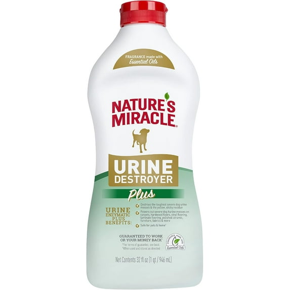 Urine Destroyer Plus Dog, 32 Ounces, Enzymatic Formula, Ready-to-Use