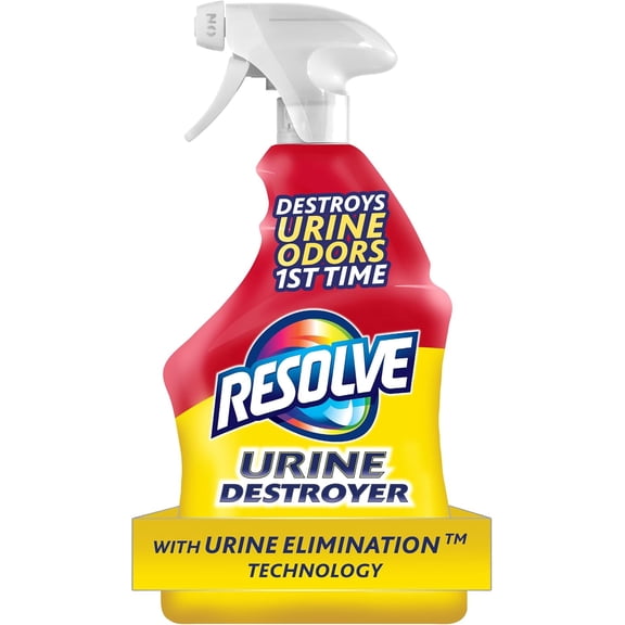 Urine Destroyer Spray Pet Stain and Odor Remover, Carpet Cleaner Solution for Cat and Dog Urine, 32 Fl Oz
