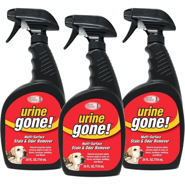 Urine Gone Stain Odor Eliminator for Carpets, Cat Urine, Dog