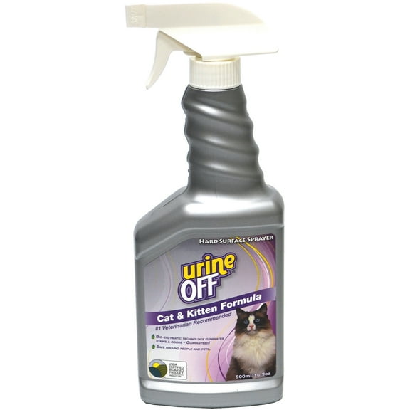 Urine Off - Cat & Kitten Stain Remover Formula Hard Surface Sprayer - 16.9 fl. oz.