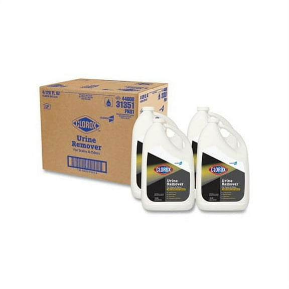 Urine Remover for Stains and Odors 128 oz Refill Bottle, 4/Carton