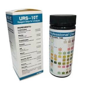Urine Test Strips for Blood 100PCS 10 Parameter Urine Test Strips Acidity Test Kit With Quick and Easy PH Testing Strips