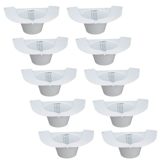 Urines Sample hat Not Spill Container Portable Urines Collection Cups for Convenient Samples Collection In Toilets