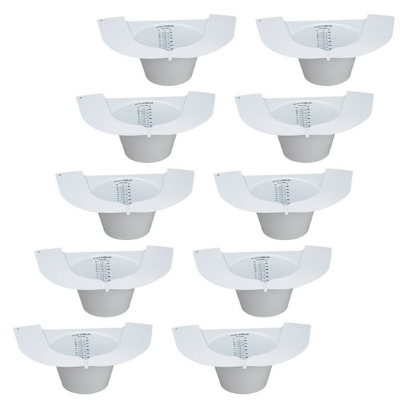Urines Sample hat Not Spill Container Portable Urines Collection Cups for Convenient Samples Collection In Toilets