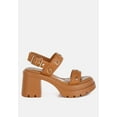 thumbnail image 1 of Urla Eyelet Detail Platform Heel Sandals, 1 of 10