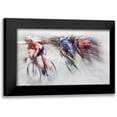 thumbnail image 1 of Urlings, Lou 24x16 Black Modern Framed Museum Art Print Titled - Breakaway, 1 of 5