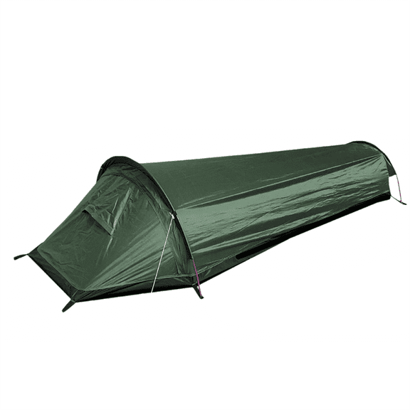 Urltra-Light Outdoor Equipment Wild Camping Sleeping Bag Tent Single Person Hiking Camping Backpacking Tent Waterproof,A,1 x Backpacking Tent,Green