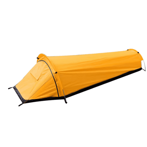 Urltra-Light Outdoor Equipment Wild Camping Sleeping Bag Tent Single Person Hiking Camping Backpacking Tent Waterproof,B,1 x Backpacking Tent,Yellow
