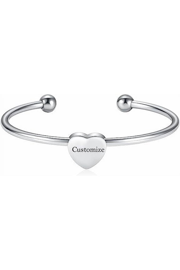 Urn Bracelet for Ashes Heart Locket Cremation Bracelet Ashes Holder Bangle - Always In My Heart Urn Bangle Bracelet