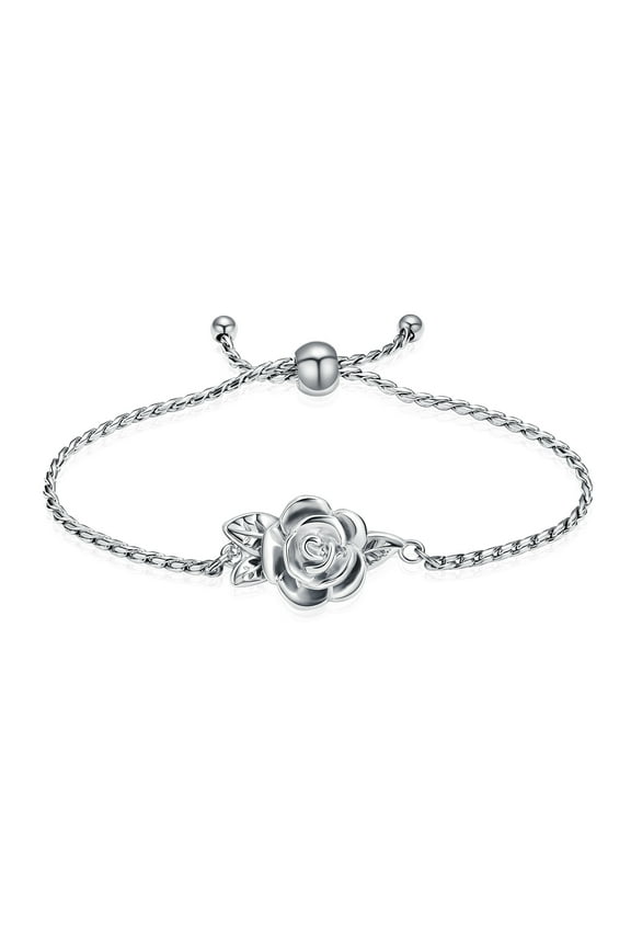Urn Bracelet for Ashes Rose Cremation Bracelet Ashes Holder Bangle Link Chain Ashes Bracelet for Women