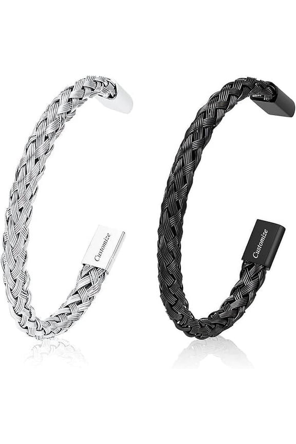 Urn Bracelet for Ashes Stainless Steel Cuff Cremation Bracelet for Ashes Keepsake Urn Memorial Ash Jewelry Ashes Holder for Women Men