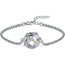 Urn Bracelet for Ashes for Women Hummingbird Cremation Jewelry Ashes Bracelet Bangle Keepsake Pendant Memorial Jewelry Gifts