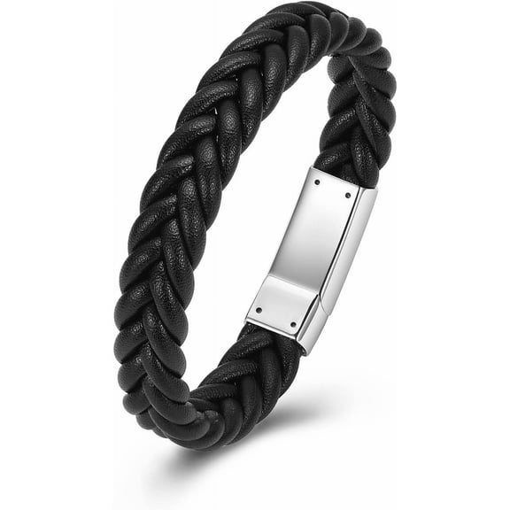 Urn Bracelet for Ashes for Women Men Cremation Jewelry for Ashes Leather Memorial Cremation keepsakes for Ashes Bracelet
