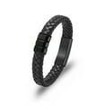 thumbnail image 1 of Urn Bracelet for Ashes for Women Men Woven Leather Rope Wrap Cremation Jewelry Cremation Urn Bracelet for Ashes, 1 of 7