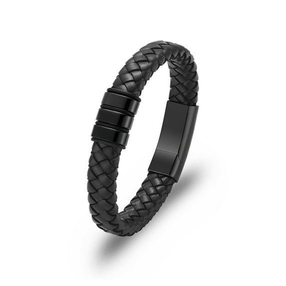 Urn Bracelet for Ashes for Women Men Woven Leather Rope Wrap Cremation Jewelry Cremation Urn Bracelet for Ashes