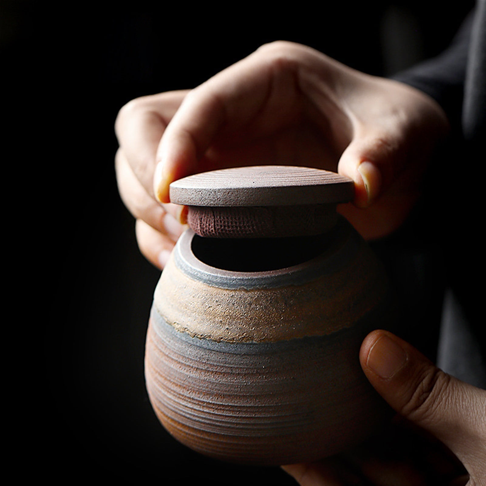 Urn Container For Ashes Pet Memorial Cremation Urns Ceramic Urn Funeral Urns For Human Ashes Dog Urn