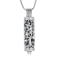 thumbnail image 1 of Urn Necklace for Ashes with Hollow Vial Cylinder Tree of Life Memorial Jewelry for Women Men Ashes Holder, 1 of 6