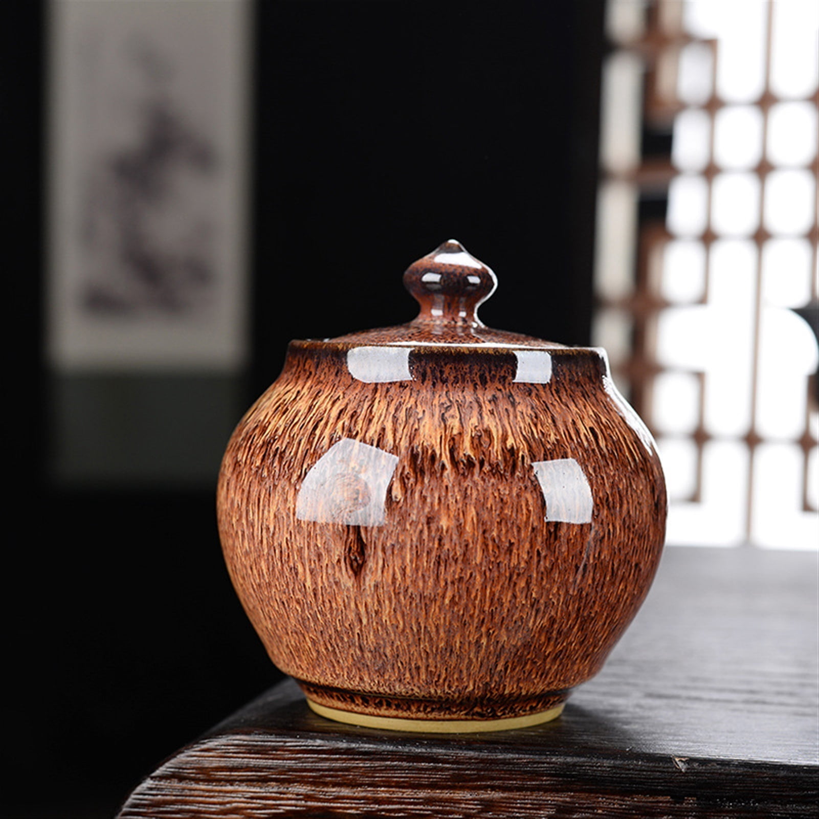 Urn Pet Death Home Burial Cinerary Ashes Memorial Cat Dog Paradise Animal Put At Home Coffin Ceramic Cremation