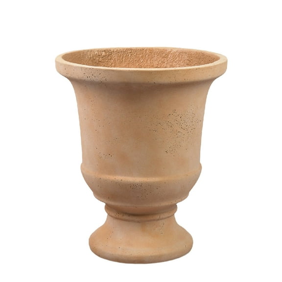 Urn Rustic Lava Concrete Planter