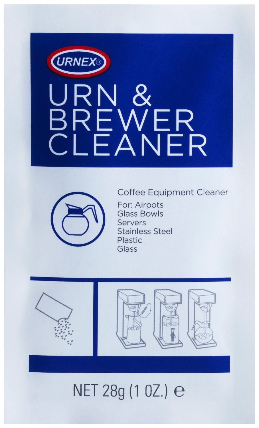 Urnex Clearly Coffee Pot Cleaner 14 Ounce (Made in the USA) French Press  Liquid Cleaner for Glass Bowls Airpots Satellite Brewers and Thermal  Servers